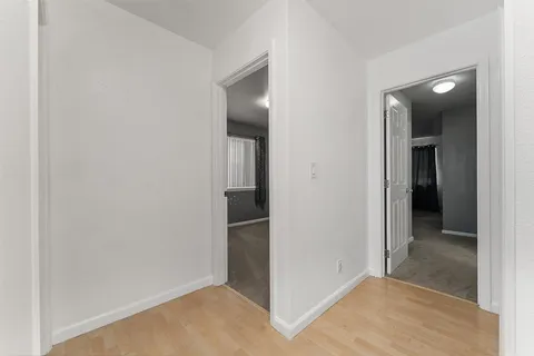 wooden floor in a gallery