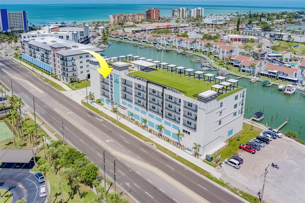 400 150th Avenue, Unit 407 Madeira Beach, FL 33708 - Photo 53 of 59 a view of city from a balcony
