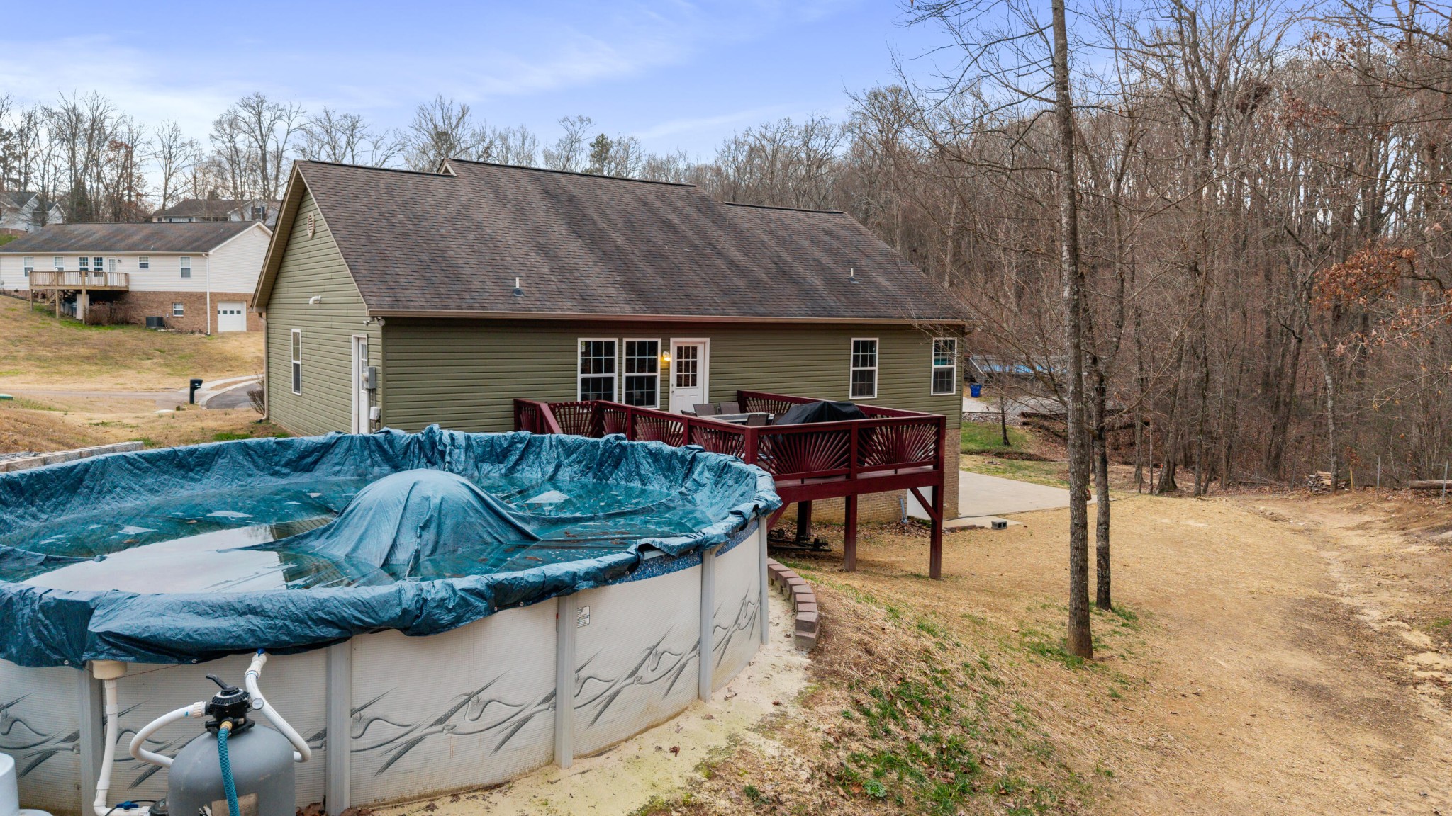 308 Turning Leaf Trail Cleveland, TN 37312 - Photo 41 of 49 a view of a house with backyard and sitting area