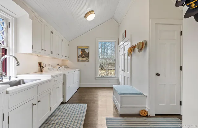 a bed room with a bed and a couch