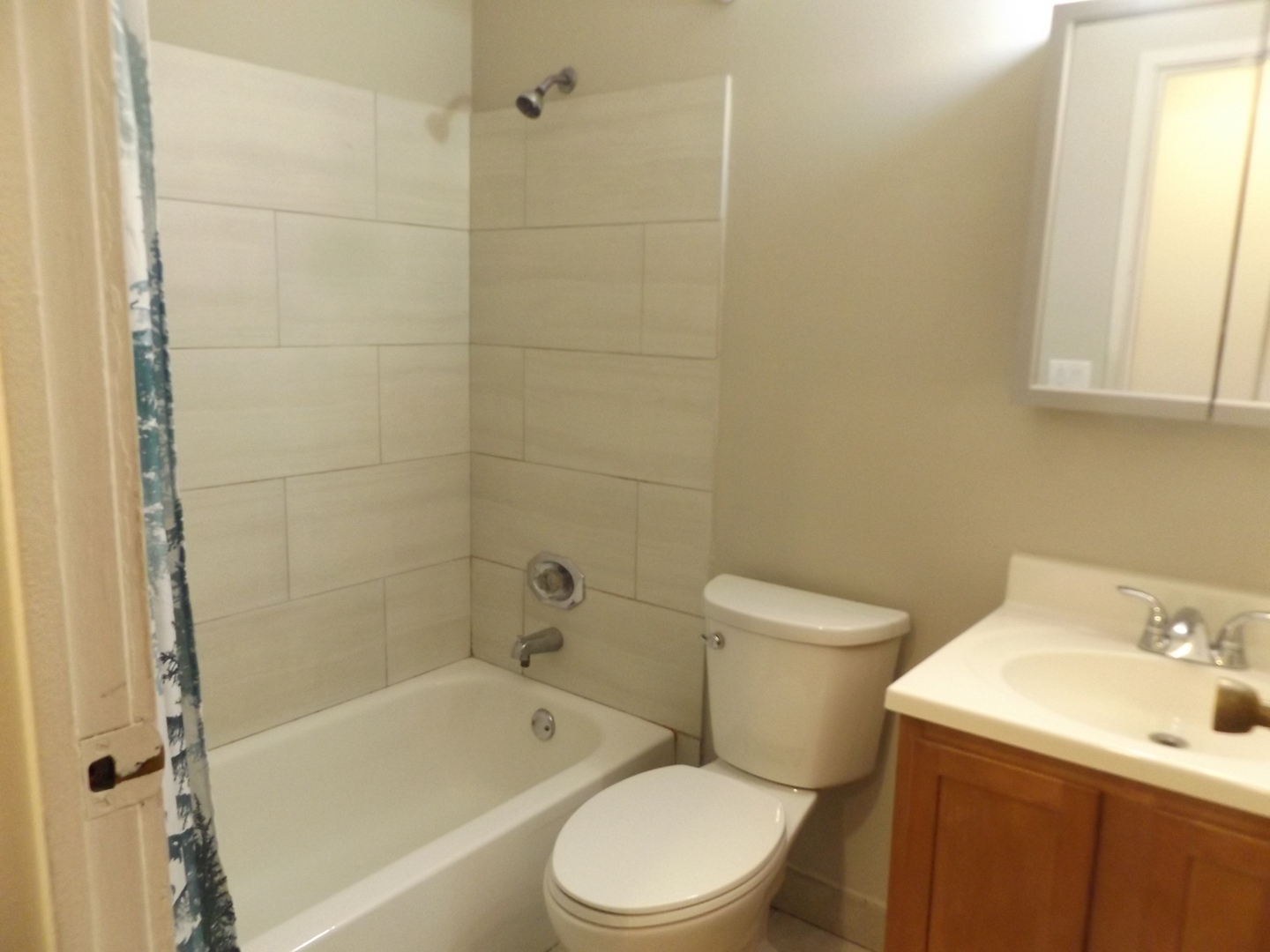 710 West Huntington Commons Road, Unit 3A Mount Prospect, IL 60056 - Photo 7 of 10 a bathroom with a sink toilet and shower