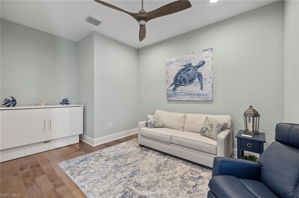 6420 Pembroke Way Naples, FL 34113 - Photo 17 of 39 Large Den/Office/Media room. French Doors