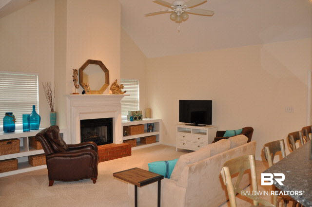 Living Room w/ FP