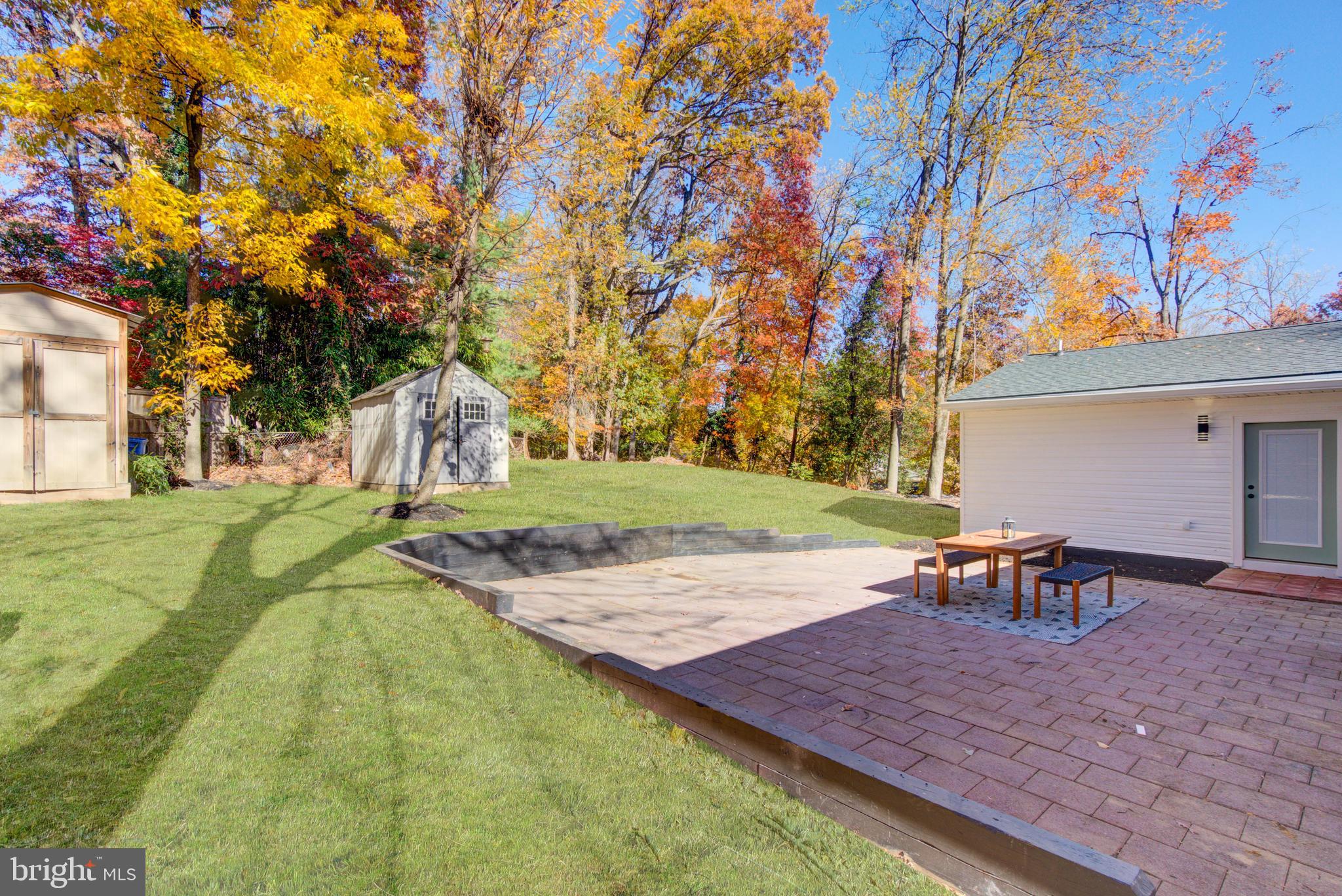 1206 La Grande Road Silver Spring, MD 20903 - Photo 40 of 45 a view of a backyard with a patio
