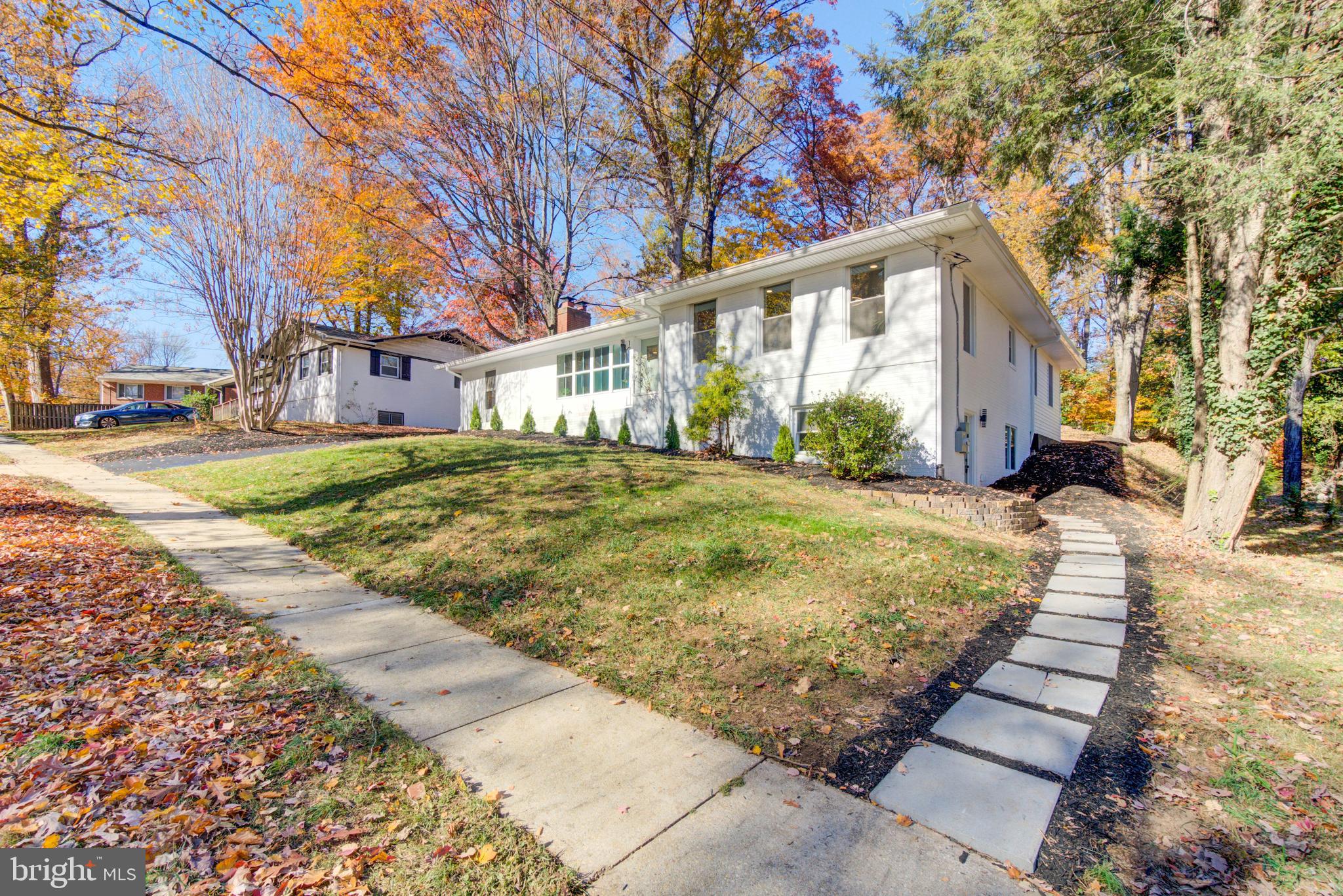 1206 La Grande Road Silver Spring, MD 20903 - Photo 41 of 45 a view of a house with a yard