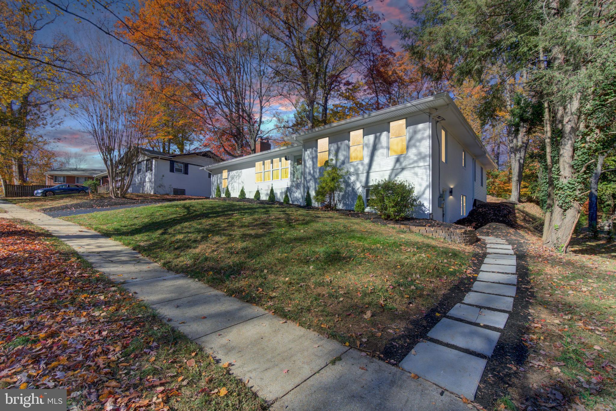 1206 La Grande Road Silver Spring, MD 20903 - Photo 44 of 45 a view of a yard in front of a house