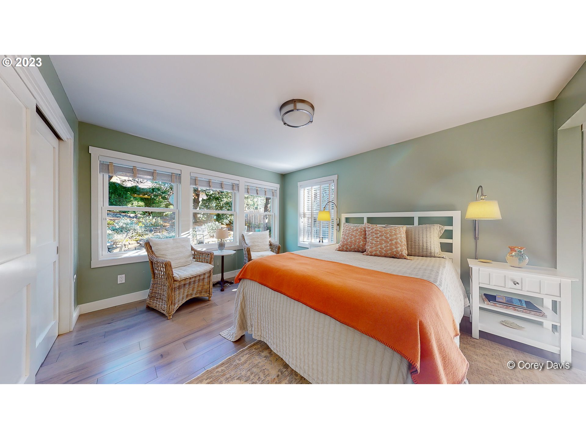 37995 Beulah Reed Road Nehalem, OR 97131 - Photo 21 of 32 a bedroom with a bed and window
