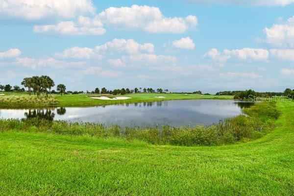 5507 Arnie Loop Lakewood Ranch, FL 34211 - Photo 46 of 68 a view of a lake with a big yard
