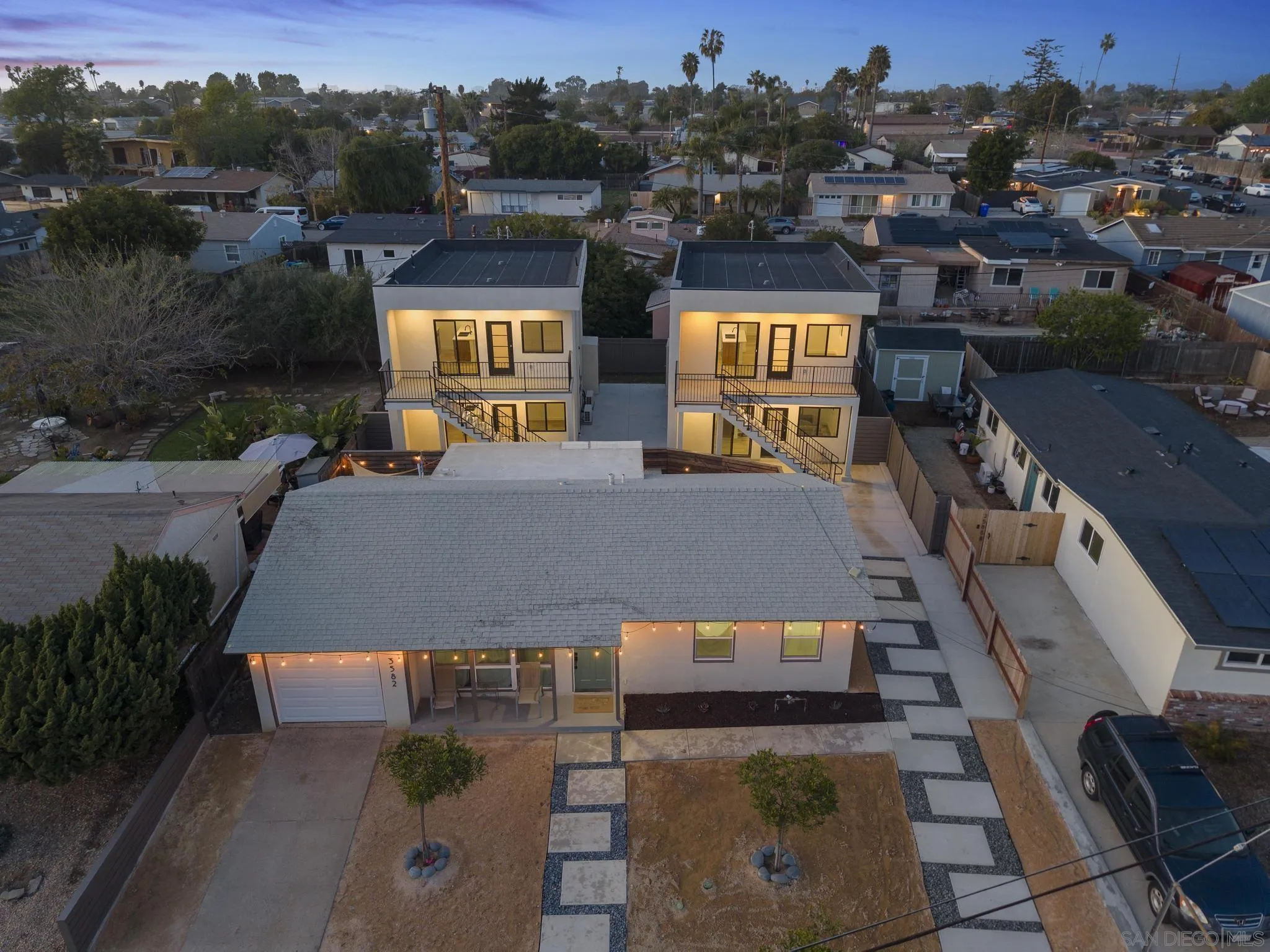 3582 Hatteras Avenue San Diego, CA 92117 - Photo 5 of 33 an aerial view of a house