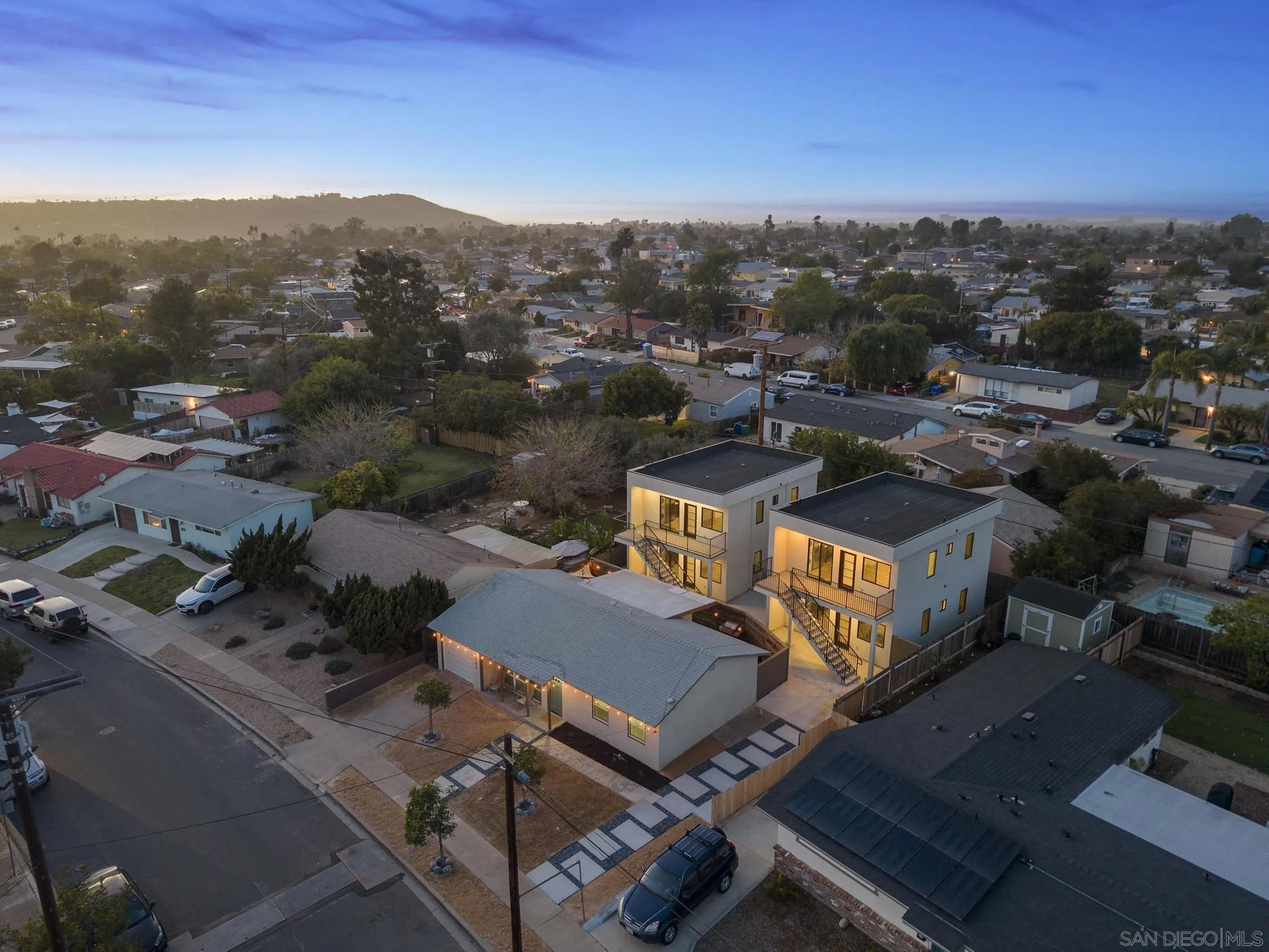 3582 Hatteras Avenue San Diego, CA 92117 - Photo 6 of 33 an aerial view of a houses with a outdoor space