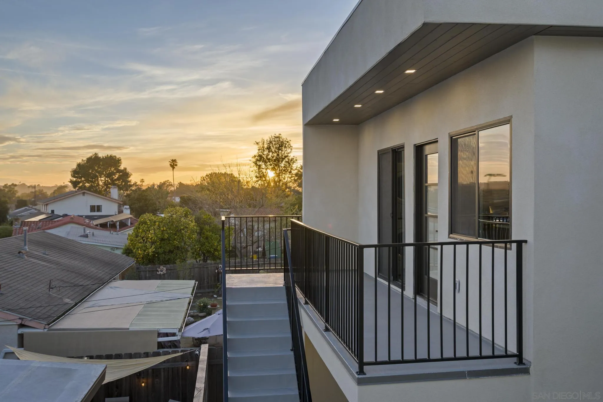 3582 Hatteras Avenue San Diego, CA 92117 - Photo 8 of 33 a view of a balcony with an outdoor space