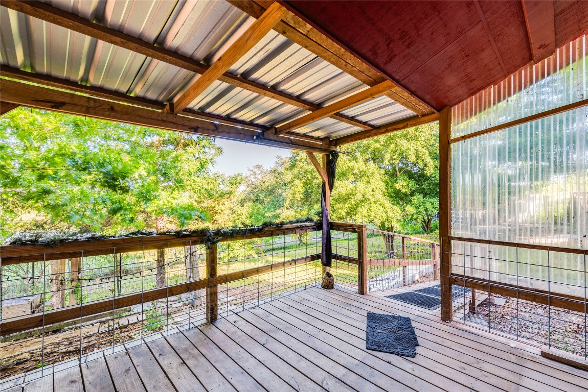 501 Engelke Road Kyle, TX 78640 - Photo 10 of 20 a view of porch with wooden floor