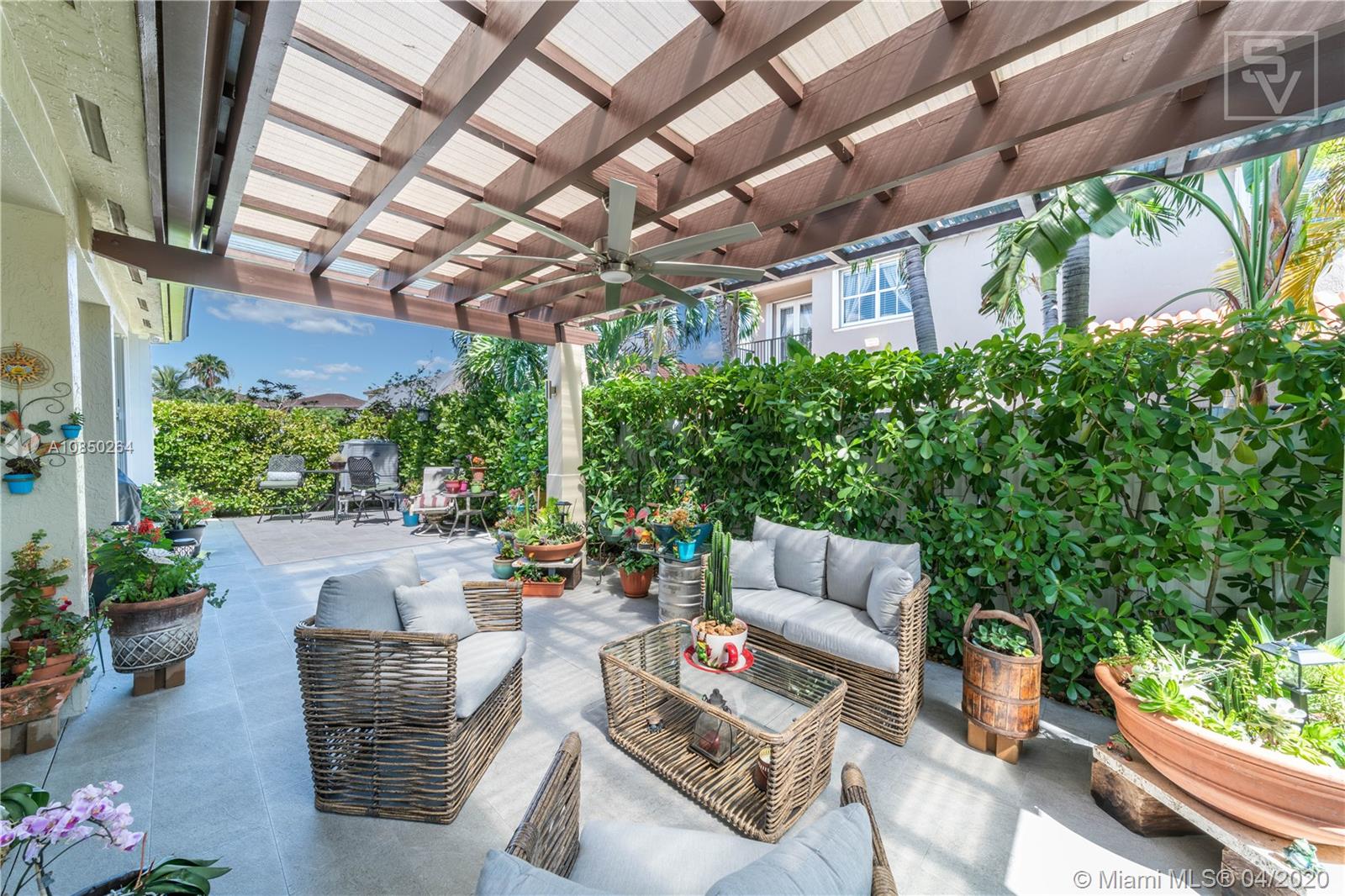 14933 Southwest 22 Street Miami, FL 33185 - Photo 46 of 49 Outdoor Pergola Covered Patio