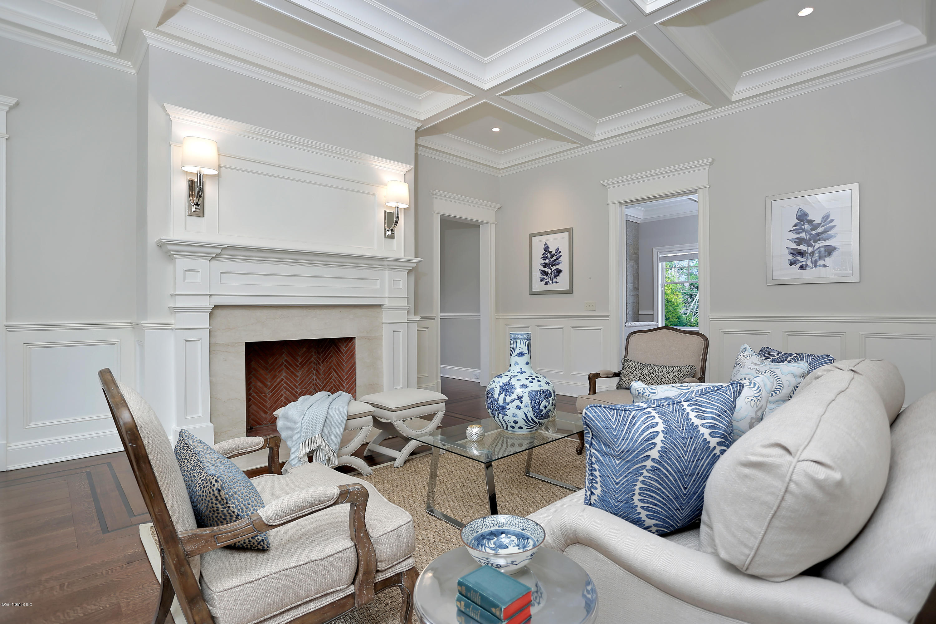 123 Doubling Road Greenwich, CT 06830 - Photo 5 of 31 a living room with furniture and a fireplace