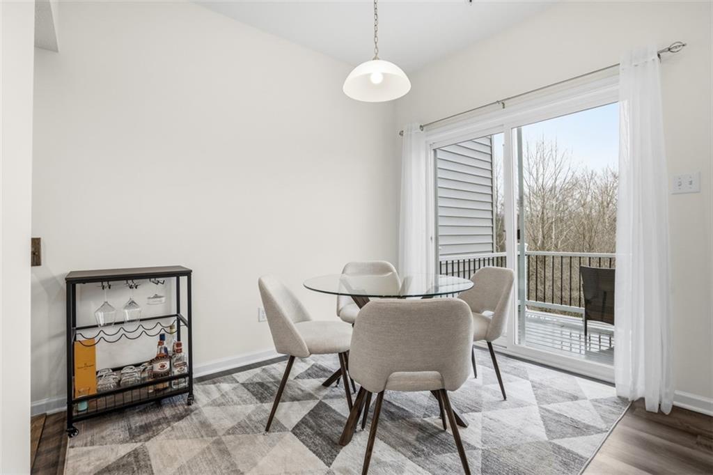 237 Truth Circle Harmony, PA 16037 - Photo 23 of 48 a view of a dining room with furniture window and outside view