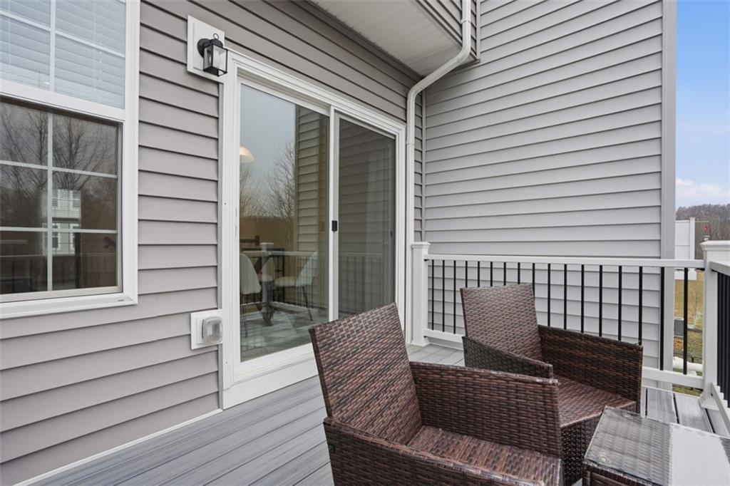 237 Truth Circle Harmony, PA 16037 - Photo 29 of 48 a view of a chair in the balcony