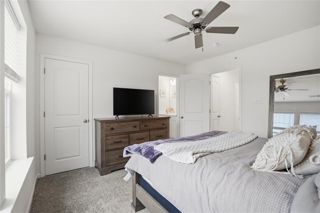 237 Truth Circle Harmony, PA 16037 - Photo 35 of 48 a bedroom with a bed and a flat screen tv