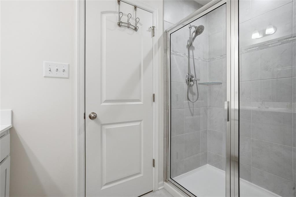 237 Truth Circle Harmony, PA 16037 - Photo 37 of 48 a bathroom with a glass door shower
