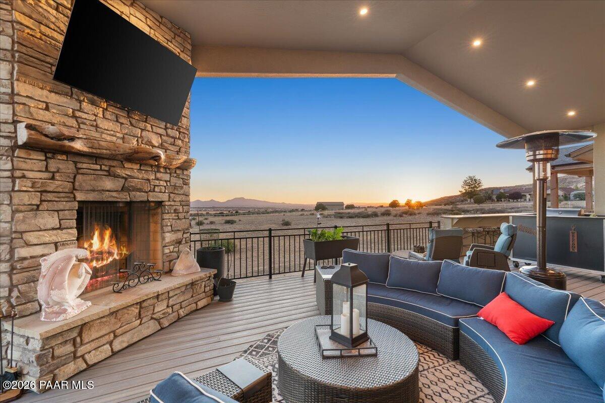 11455 East Harley Drive Prescott Valley, AZ 86315 - Photo 42 of 68 Back Deck