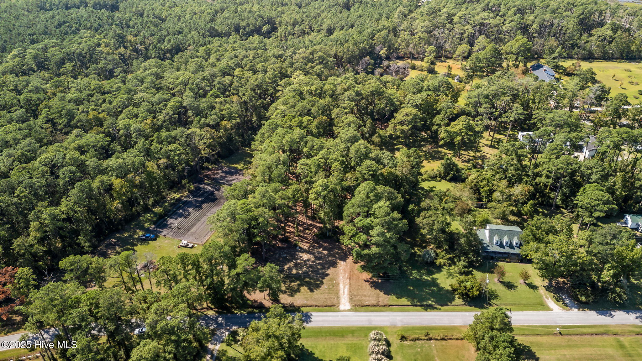 220 Nelson Neck Road Sealevel, NC 28577 - Photo 13 of 14 220 Nelson Neck Rd Aerial