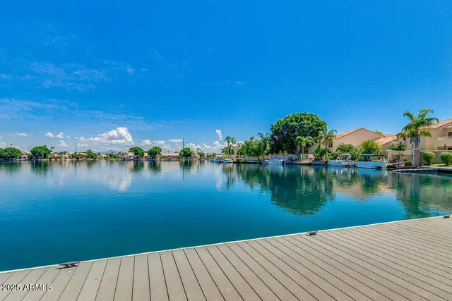a view of hallway with wooden floor