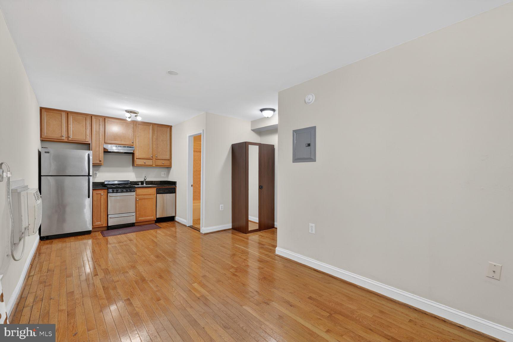 1820 Swann Street Northwest, Unit 4 Washington, DC 20009 - Photo 8 of 15 Living Area and Kitchen