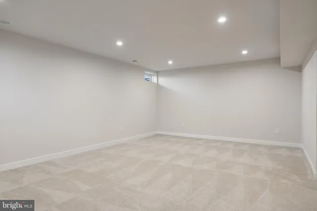 a view of empty room