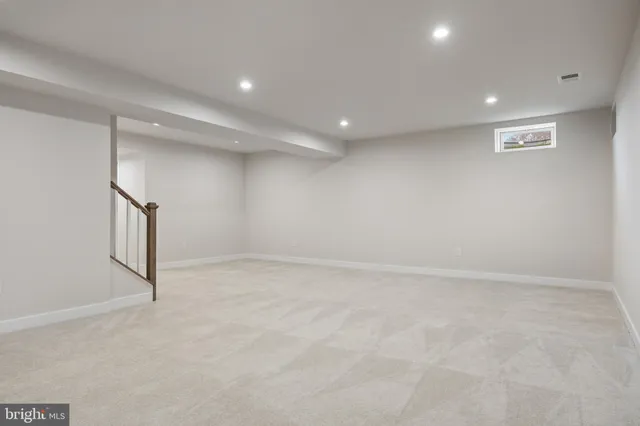 a view of empty room