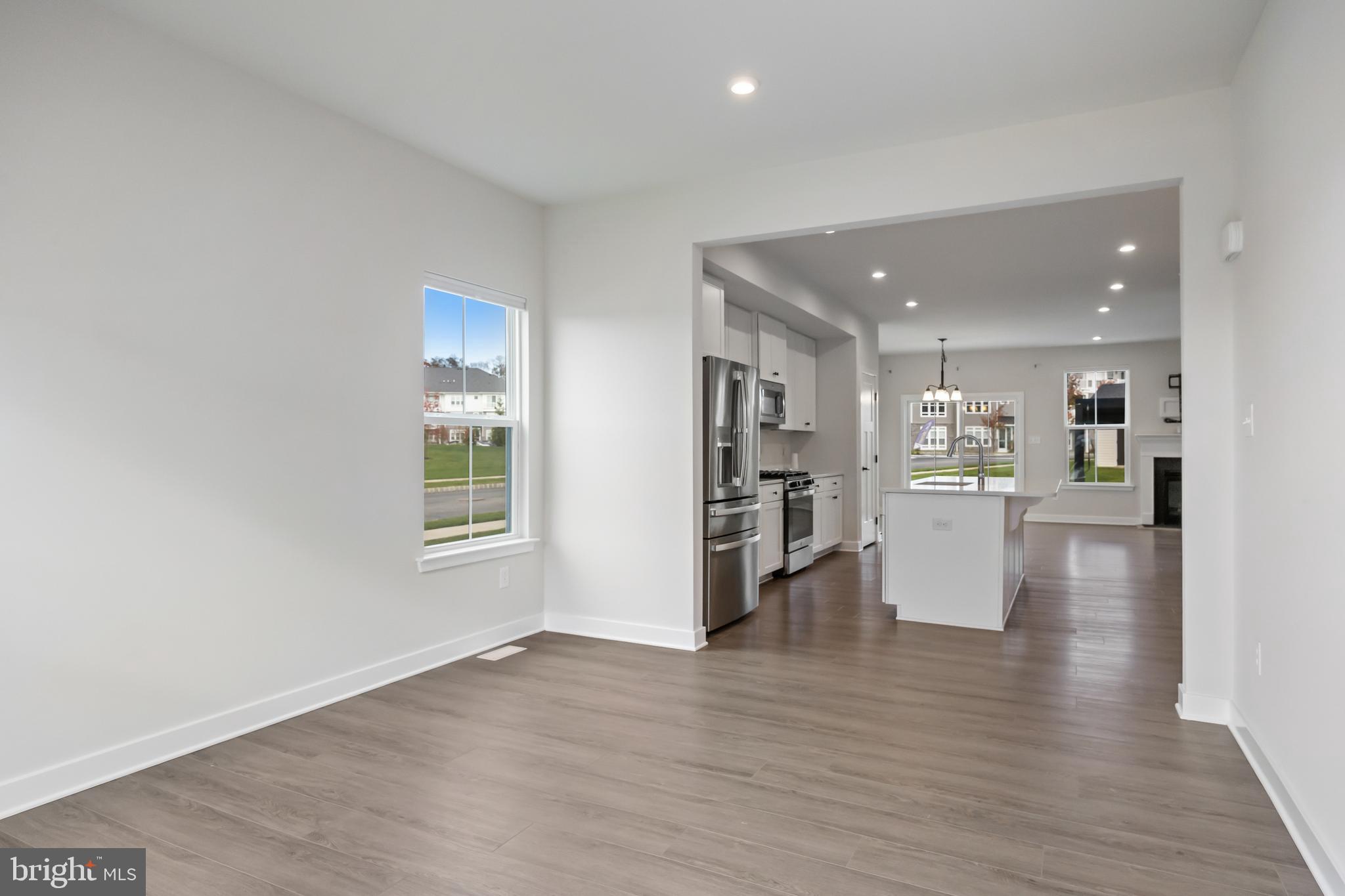 2 Rosemary Way Mount Laurel, NJ 08054 - Photo 4 of 28 a view of kitchen and hall with wooden floor
