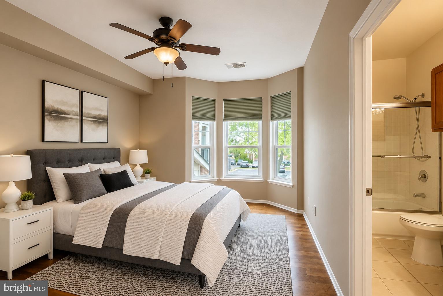 1600 Spring Gate Dr., Unit 2207 McLean, VA 22102 - Photo 16 of 32 a bedroom with a bed and window