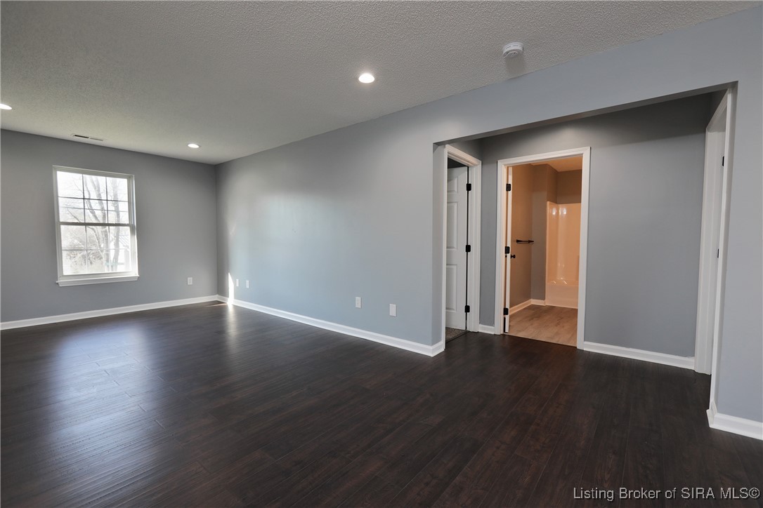 10 West County Line Road Scottsburg, IN 47177 - Photo 25 of 45 Family/Rec room viewing the other 2 bedrooms and b