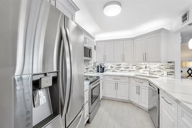 a view of balcony with ocean view