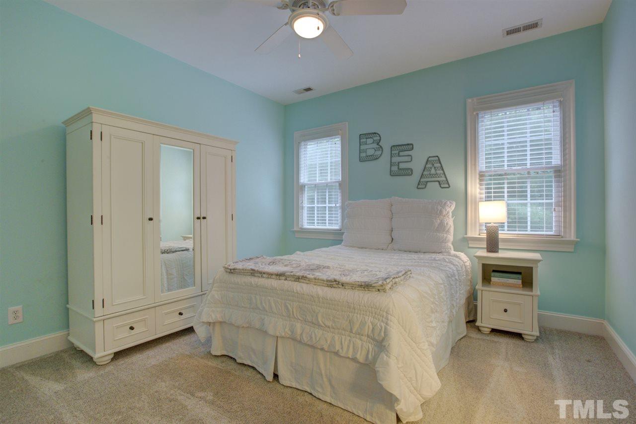 1009 Quiet Ridge Circle Raleigh, NC 27614 - Photo 19 of 30 Spacious secondary bedroom. All bedrooms with adjoining full bathroom!