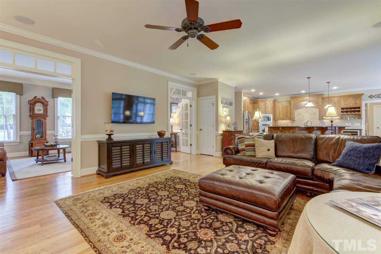 1009 Quiet Ridge Circle Raleigh, NC 27614 - Photo 7 of 30 Another view of Family Room showing how this beautiful space opens directly to Huge Kitchen