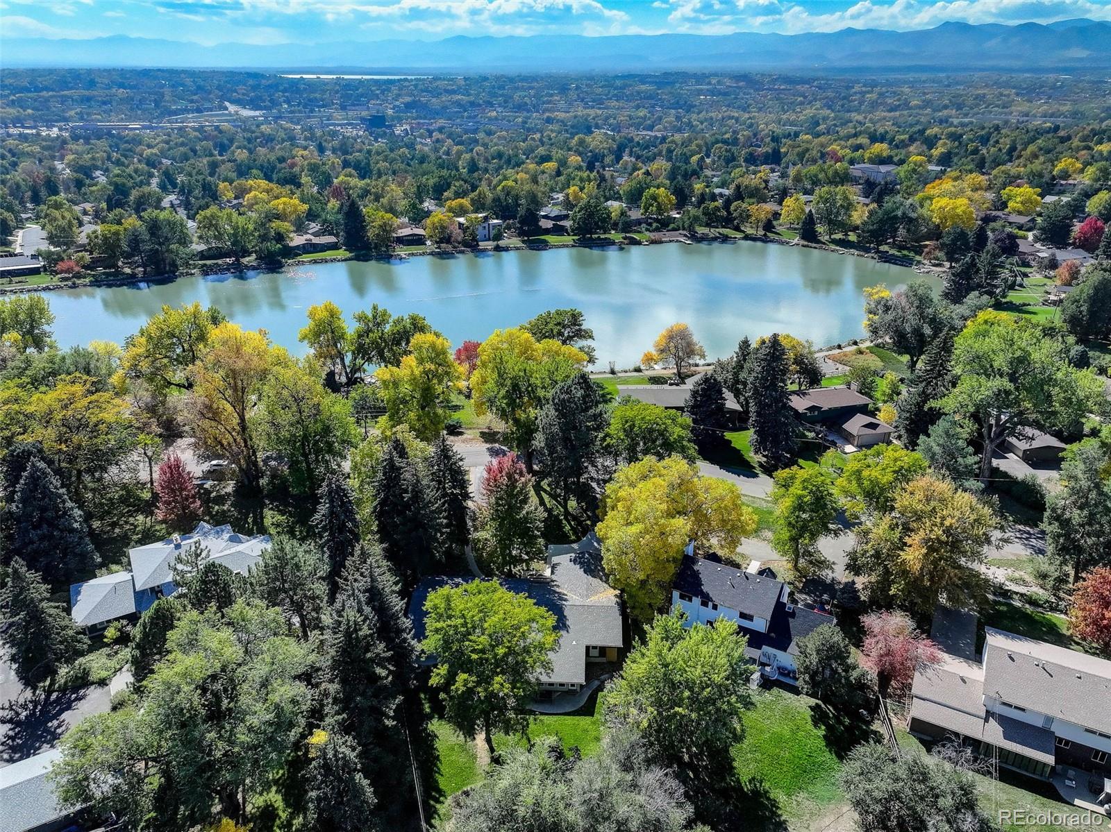 4595 West Lakeridge Road Denver, CO 80219 - Photo 40 of 50 an aerial view of multiple house