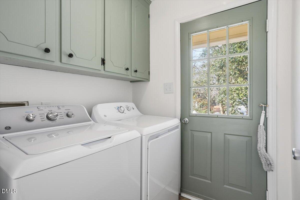 1334 Langdon Road Angier, NC 27501 - Photo 27 of 36 a utility room with dryer and washer