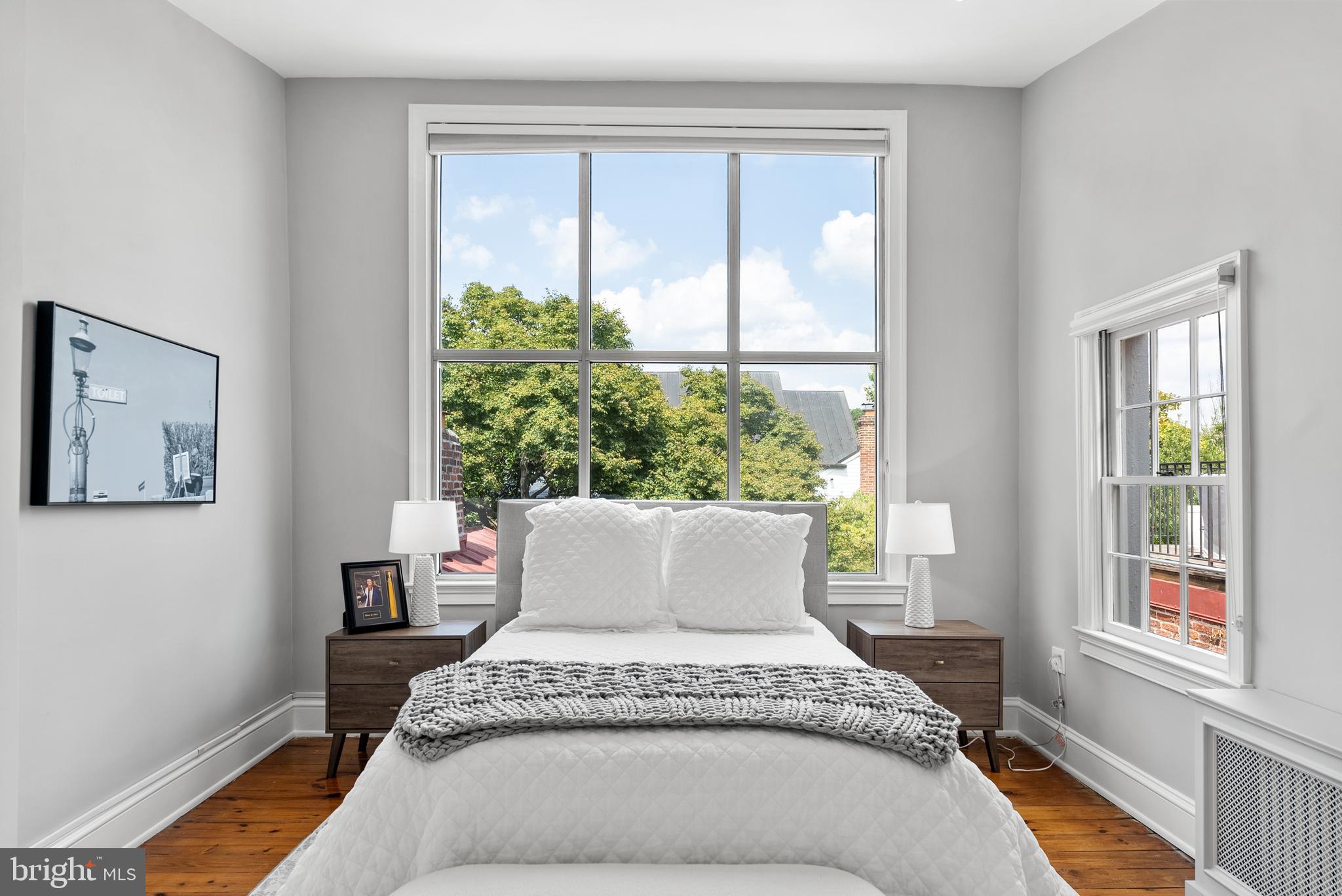 3403 O Street Northwest Washington, DC 20007 - Photo 25 of 35 a bedroom with a bed and window