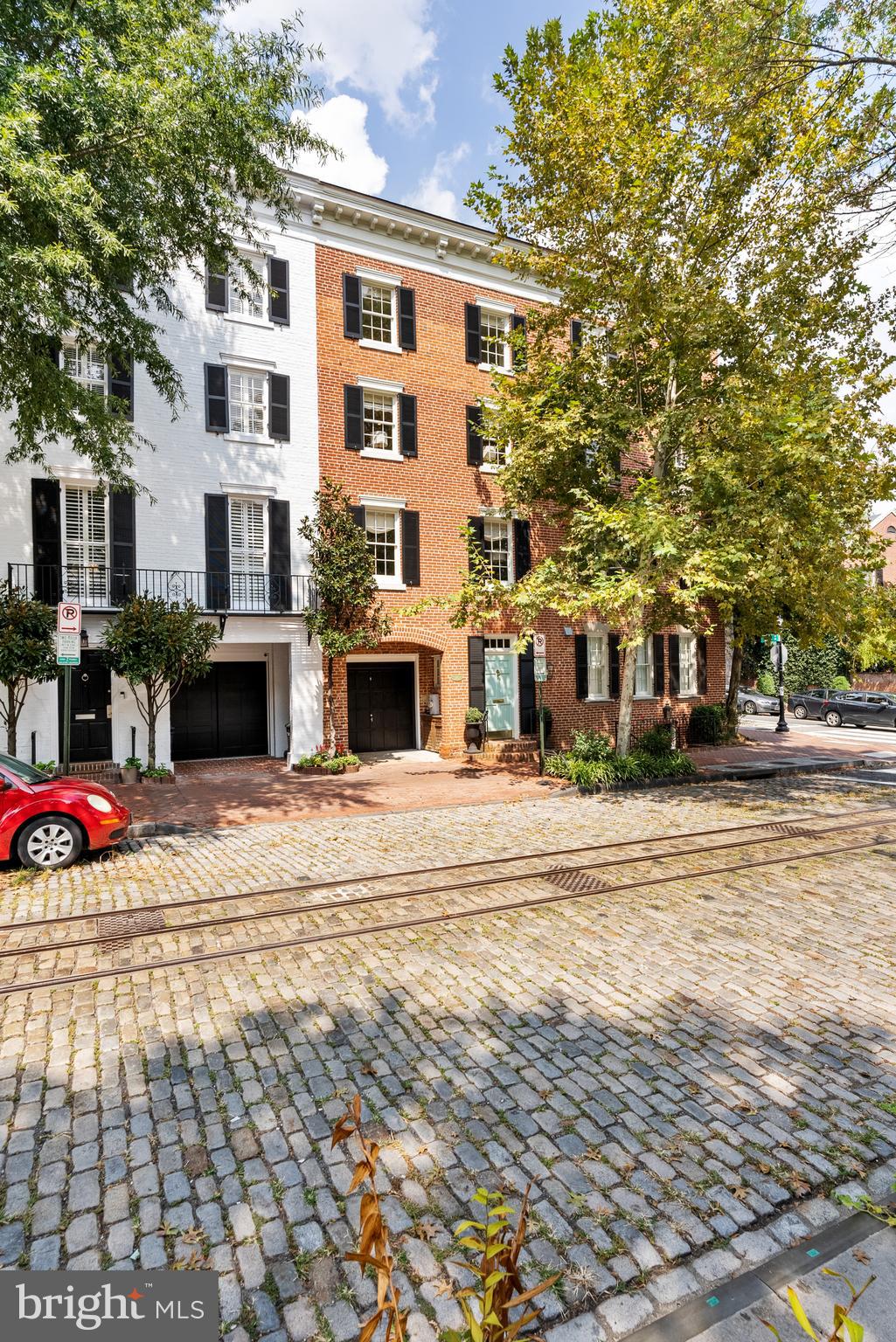 3403 O Street Northwest Washington, DC 20007 - Photo 29 of 35 a front view of a building with street view