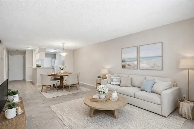 a view of a kitchen with a sink