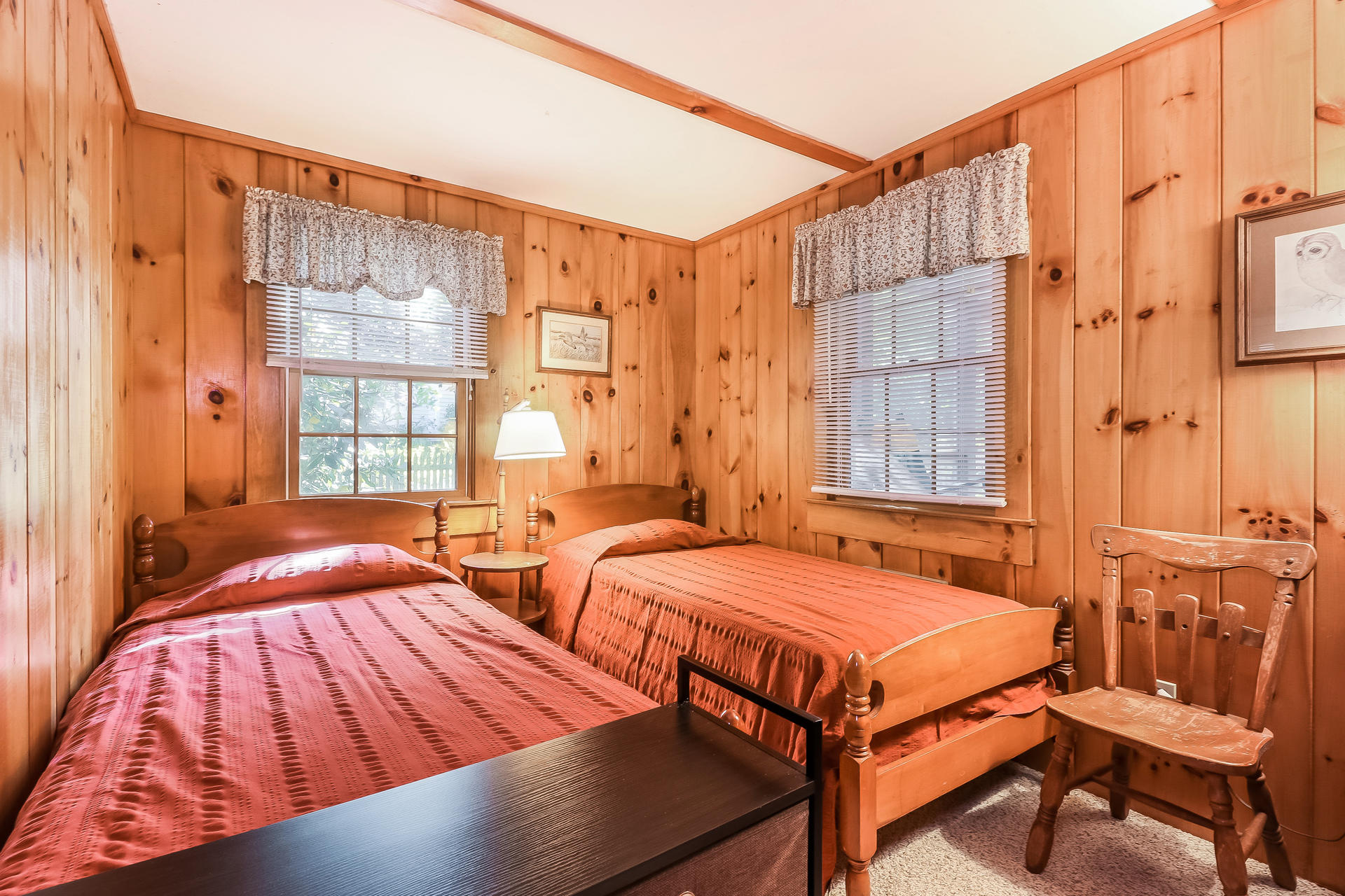 45 Brooks Road Harwich Port, MA 02646 - Photo 23 of 34 a bedroom with 2 bed and a window