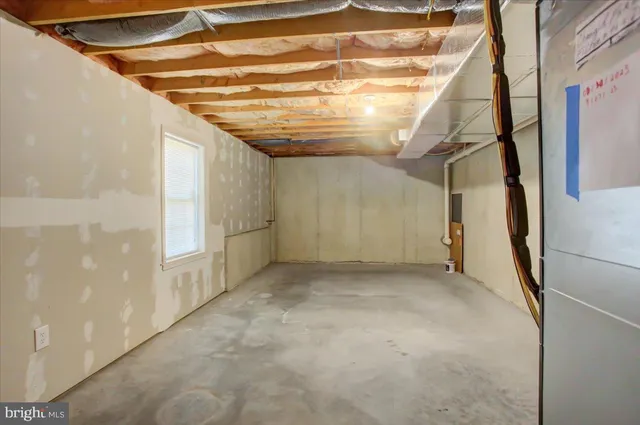 a view of balcony with wooden floor
