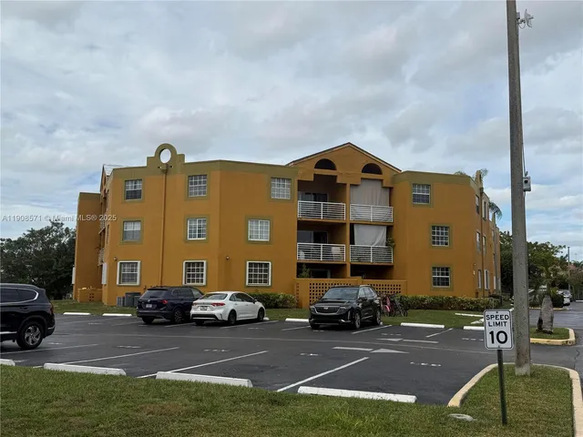 a car parked in front of a building