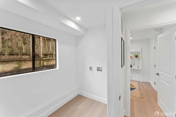 wooden floor in an empty room