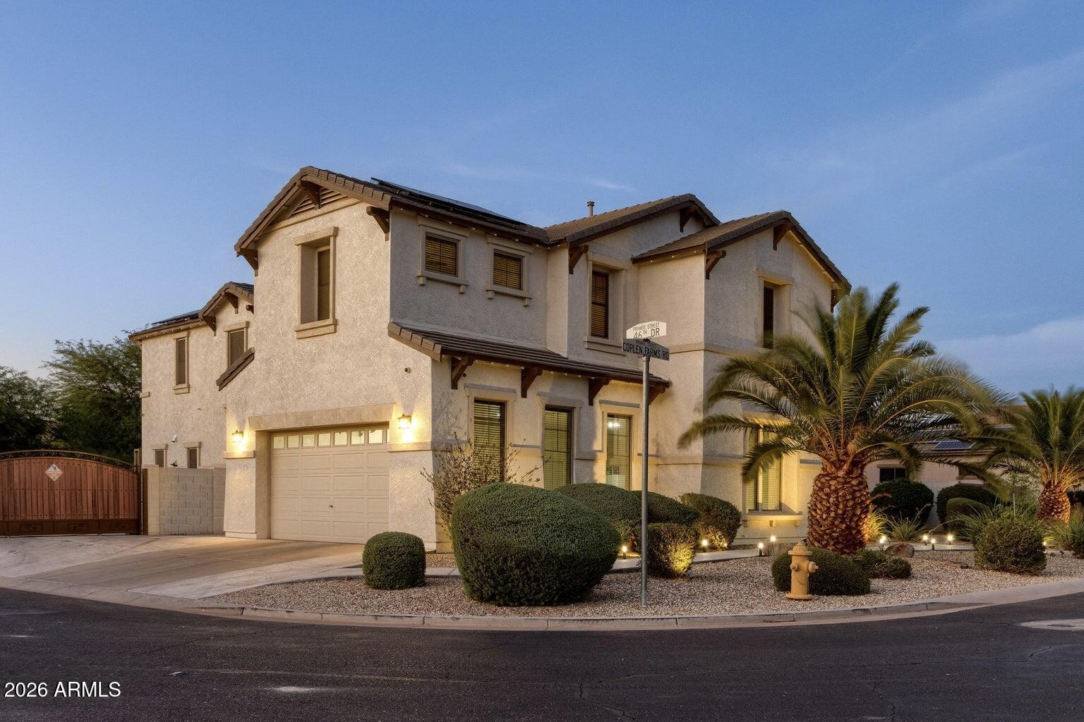 4610 West Coplen Farms Road Laveen, AZ 85339 - Photo 36 of 37 Front2_Dusk