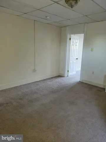 a view of empty room