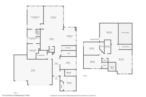 $775,000 | 452 Crimson Sky Court, Dripping Springs, TX 78620