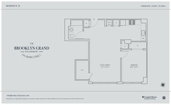 $4,645 | 774 Grand Street, Unit 6H | Williamsburg