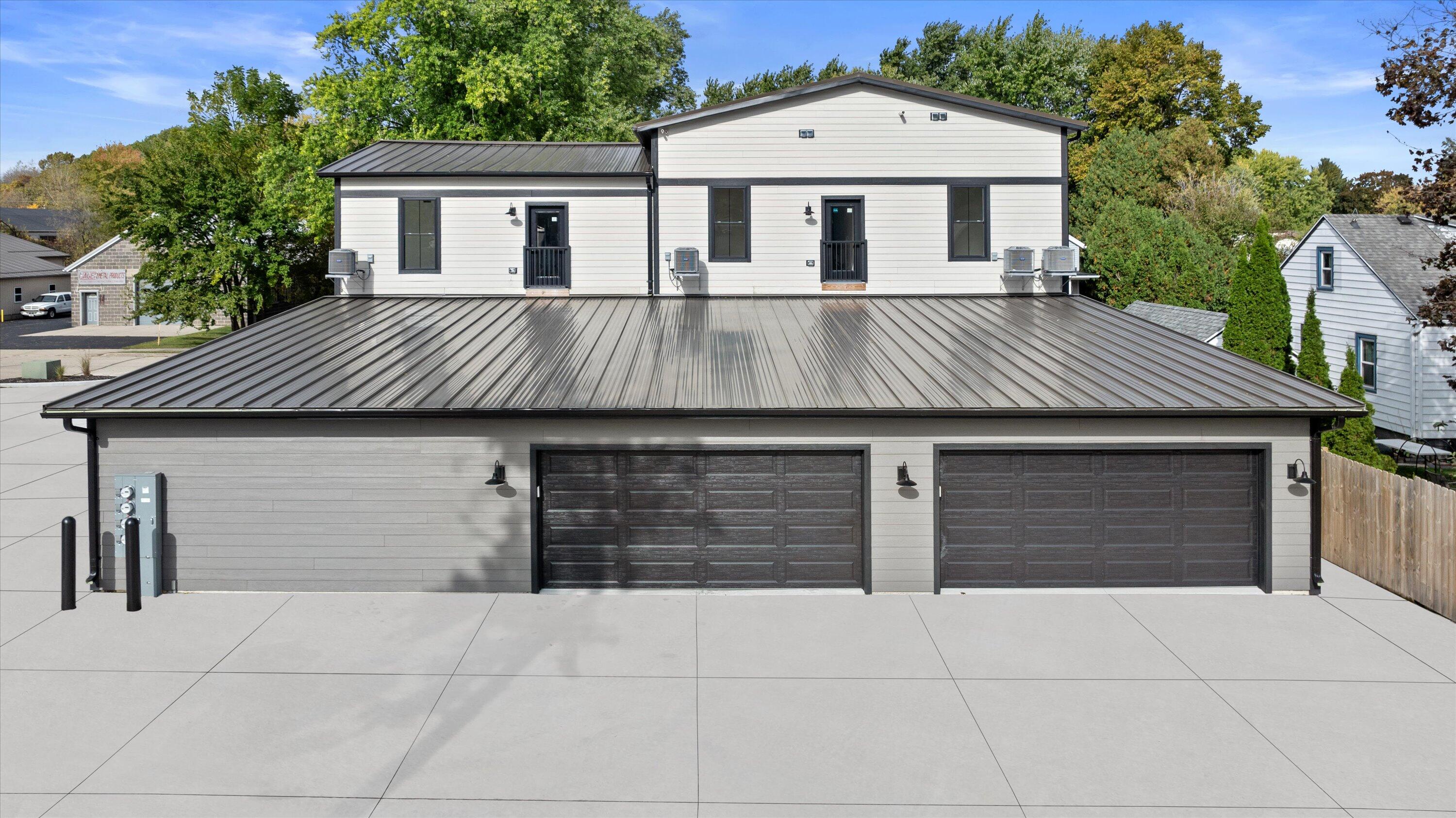 308 Oak Street Slinger, WI 53086 - Photo 32 of 39 Back of Building