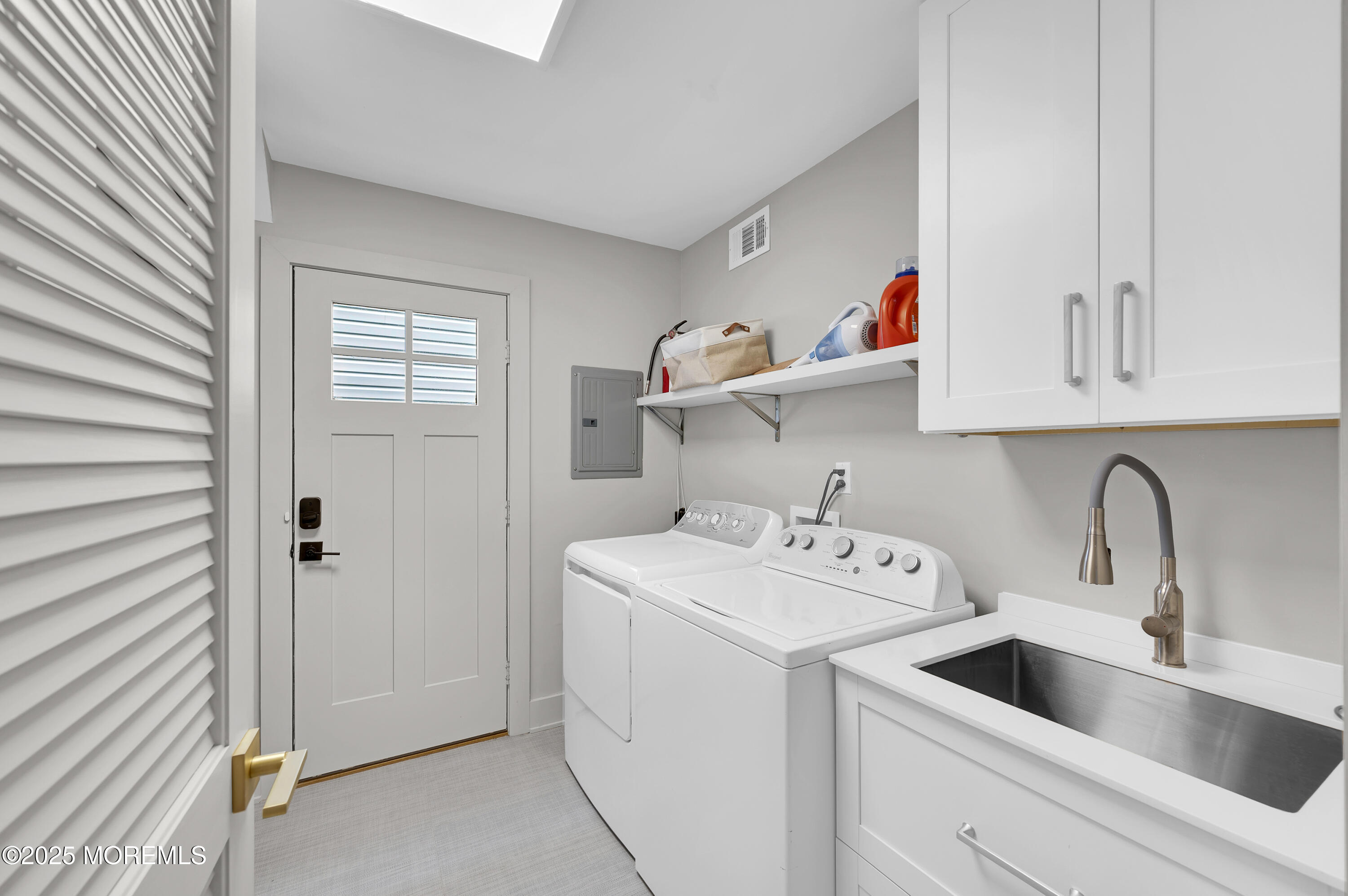 28 Harborside Drive East Seaside Heights, NJ 08751 - Photo 24 of 34 a view of storage and utility room with a sink
