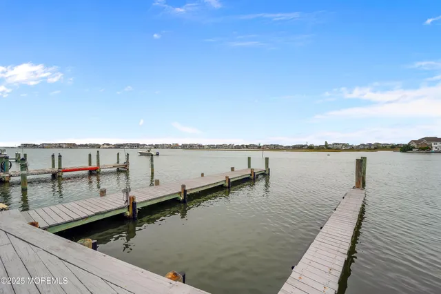 a view of a brick building with many windows